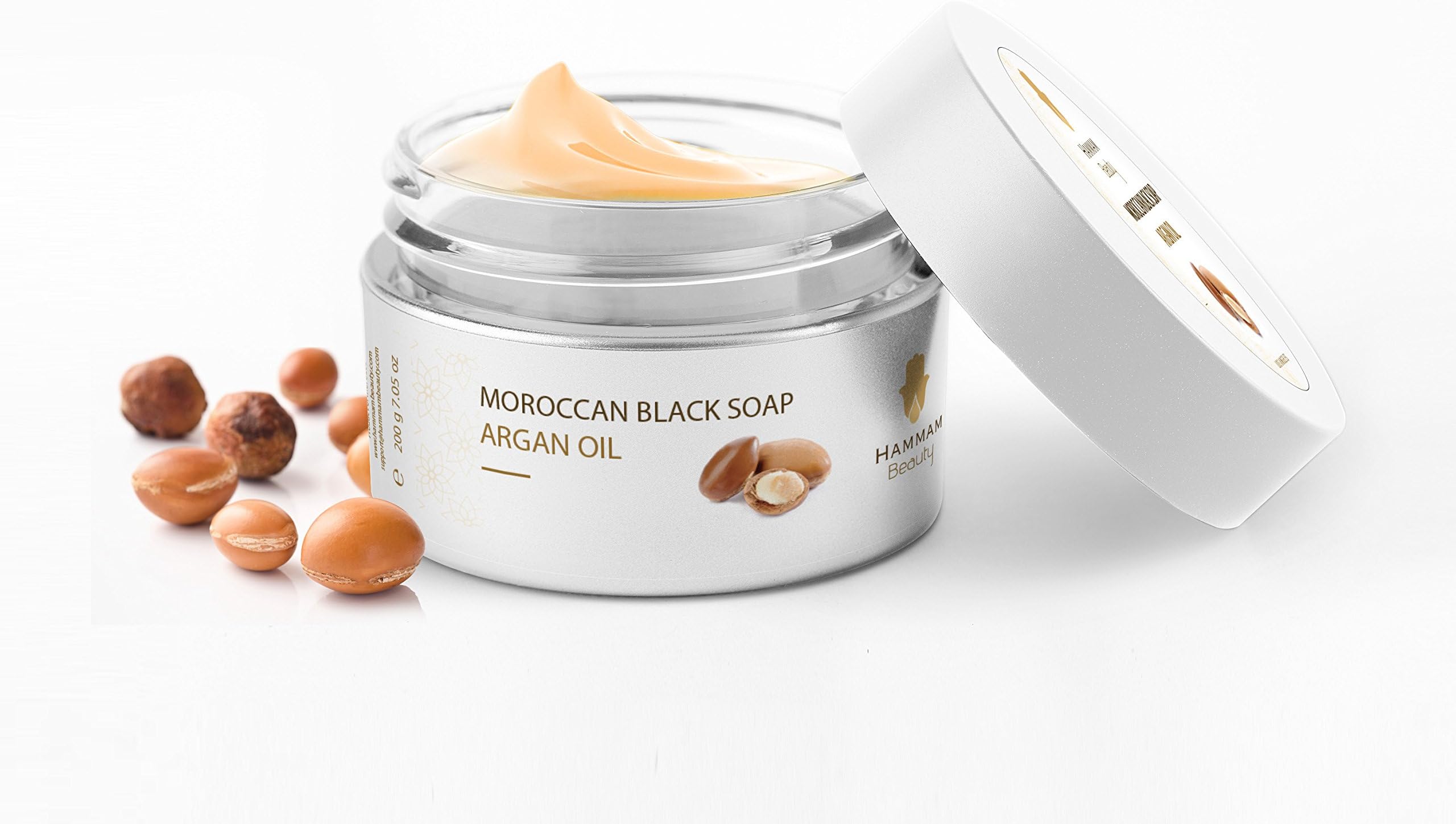 Moroccan Black Soap to Cleanse Body, clarify and restore skin, and remove dead skin! (Argan Oil)