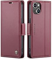 Vista 16 de QLTYPRI Funda tipo cartera para iPhone 11, de piel sintética de alta calidad, con cierre magnético, con bloqueo RFID, ranuras para tarjetas