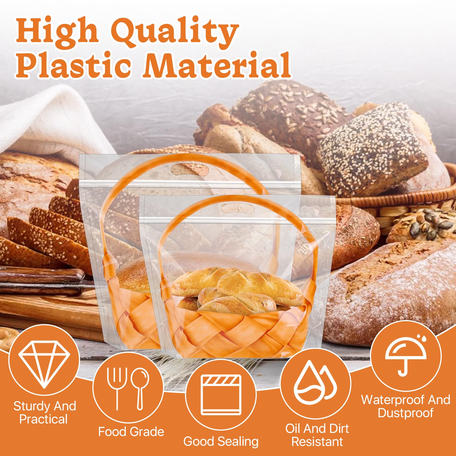 300 Sachets En Plastique De 6 X 9 Cm, Sacs À Fermeture Éclair, Sacs À