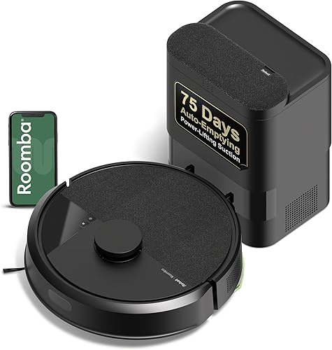 Miniatura 13 de iRobot Roomba 104 Robot Aspiradora y Trapeadora 2 en 1 - Se Vacía Automáticamente por 75 Días, Succión Intensa de Elevación de Potencia, Aspira