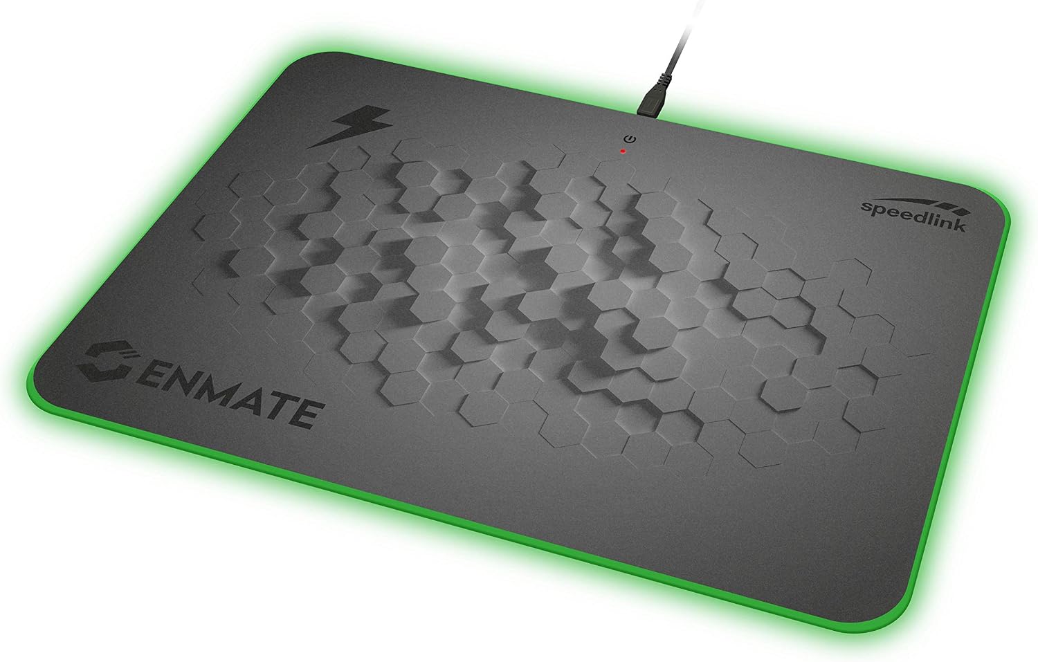 Enmate RGB Charging Mousepad ÔÇô Tappetino per mouse da gioco con funzione di ricarica a induzione - Mousepad - Immagine 3
