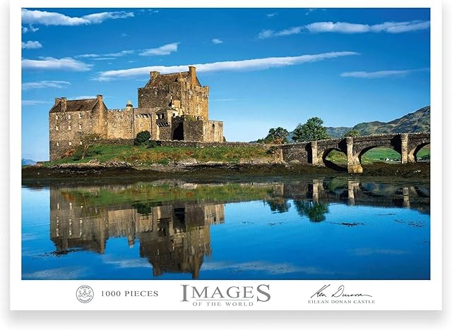 Crown & Andrews Puzzles 911795.006 WMB Ken Duncan 1000 Pieces Jigsaw Puzzles For Teens and Adults - Eilean Donan Castle 1000 Piece Jigsaw Puzzle