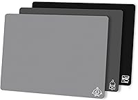 ZVP Flexible Color Coded Cutting Boards Set of 3 - Non-Slip Kitchen Mats, Dishwasher Safe, BPA-Free Gray for Hygienic Food Prep