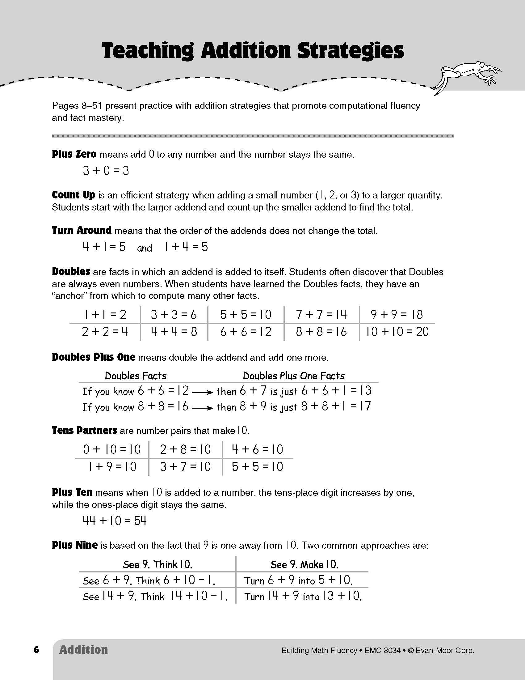 Building Math Fluency Grade 2 [With Transparencies]