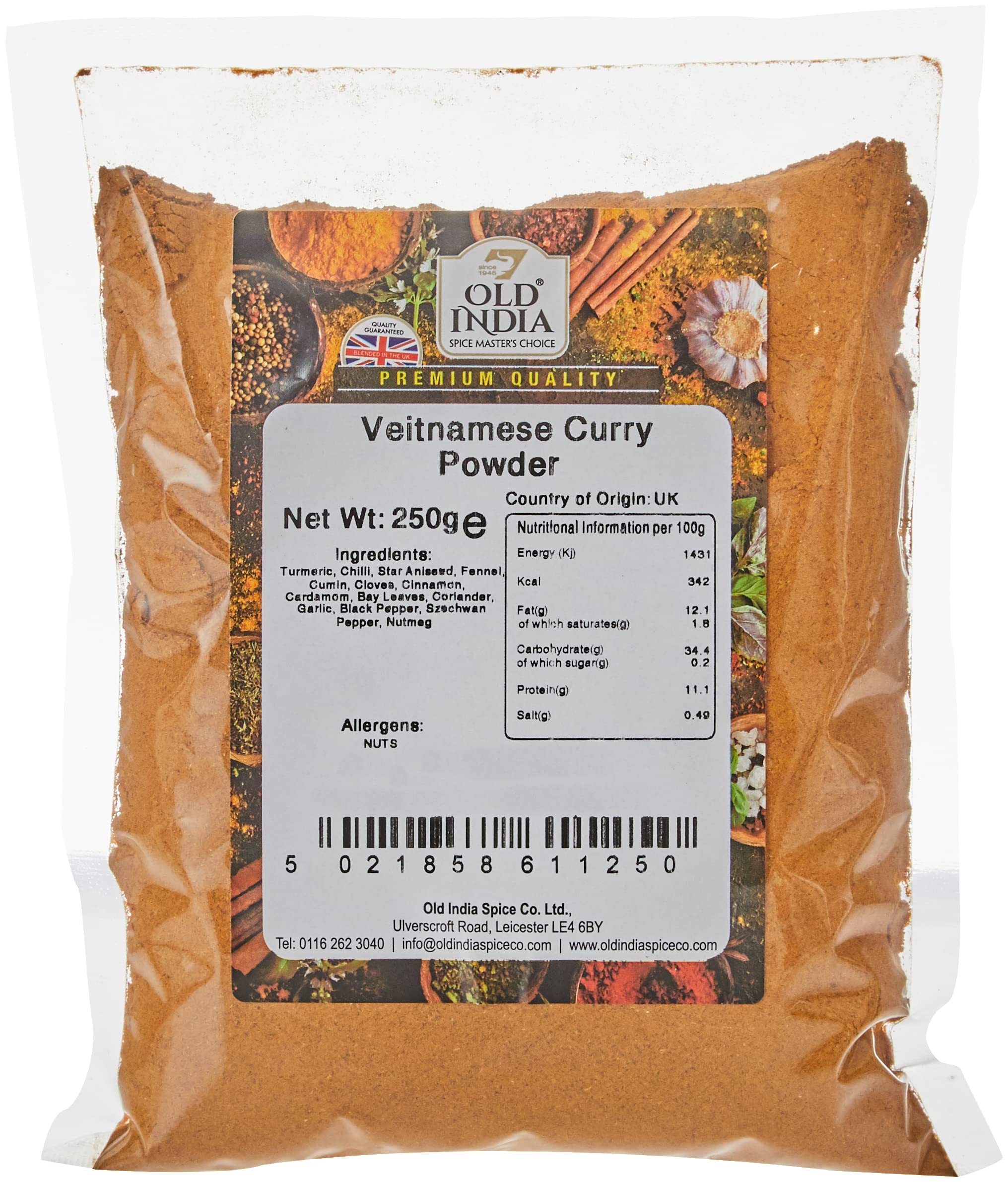 Veitnamese Curry Powder 250g
