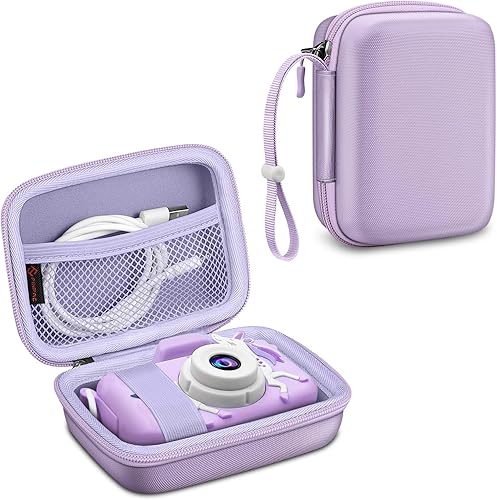 Miniatura 8 de Fintie Funda para cámara infantil compatible con SecktonGKTZWOWGOOMZERSuncityAgoigoOurlife RindolUnicorn Toys cámara digital y cámara de video bolsa