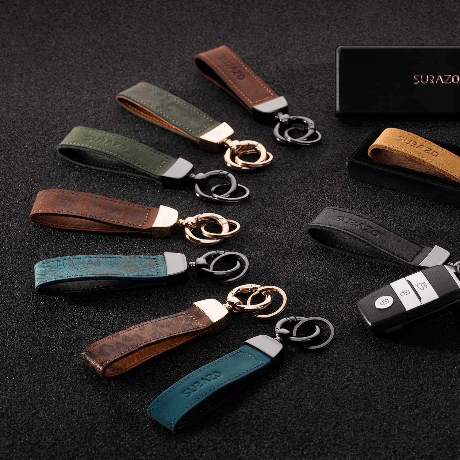 Etui Pour Cles Safekeepers Étui à Clés En Cuir Porte-clé Pochette Pour Homme Etui Clef