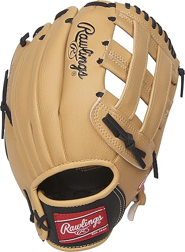 Miniatura 6 de Rawlings  Serie Players T-Ball y guante de béisbol para jóvenes  Tamaños 9 a 11.5 pulgadas  Múltiples estilos