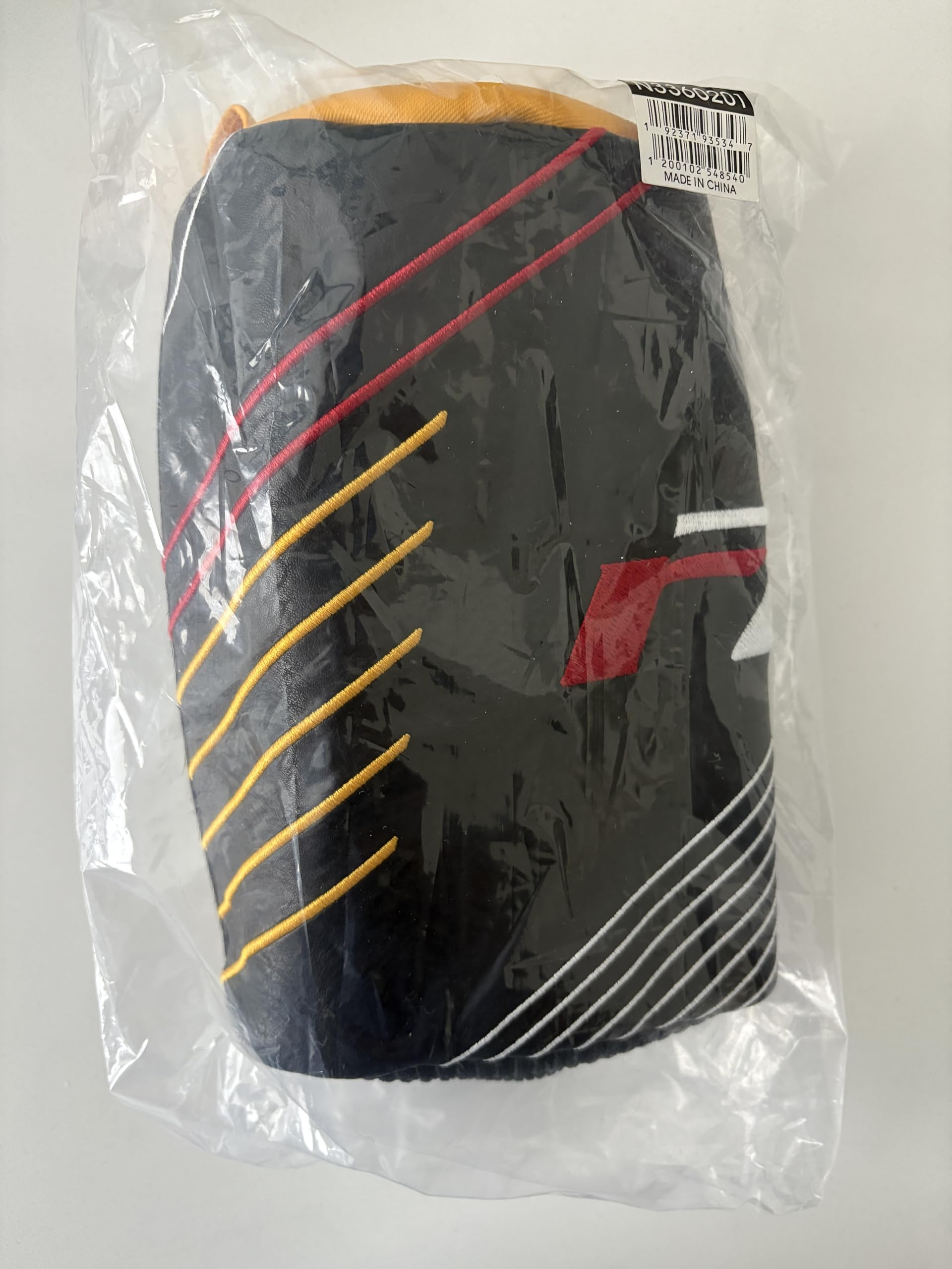TaylorMade R7 Quad Mini Driver Headcover, Black with Red and