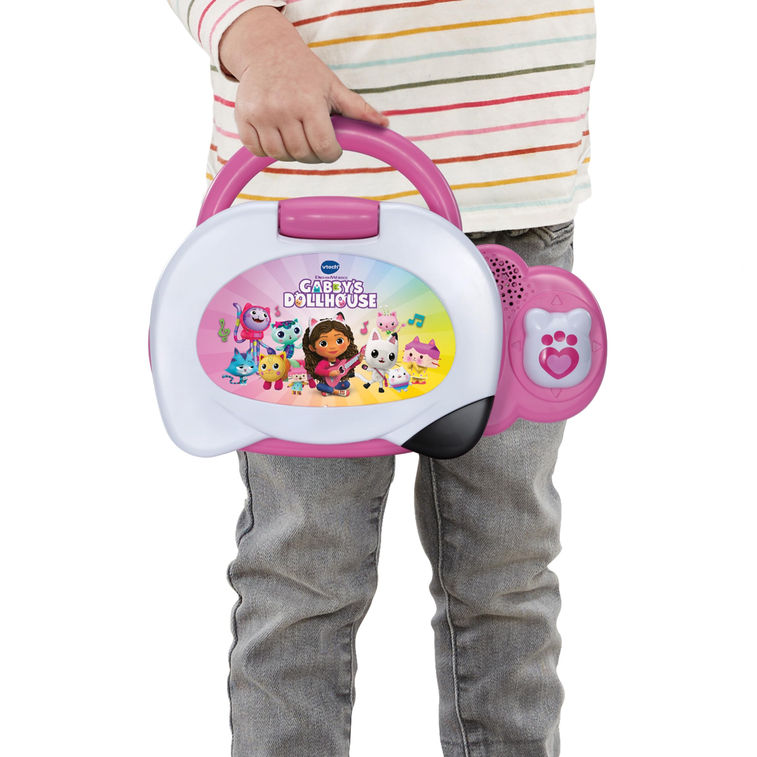 VTech Gabby's Dollhouse Lernlaptop - QWERTZ-Tastatur, 3-6 Jahre