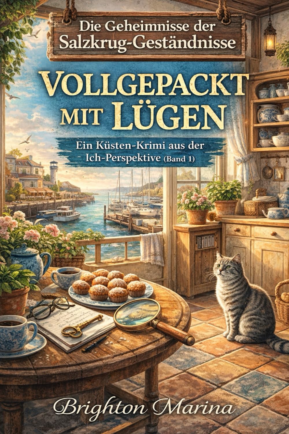 VOLLGEPACKT MIT LÜGEN: Ein Küsten-Krimi aus der Ich-Perspektive (Band 1) (Die Geheimnisse der Salzkrug-Geständnisse)