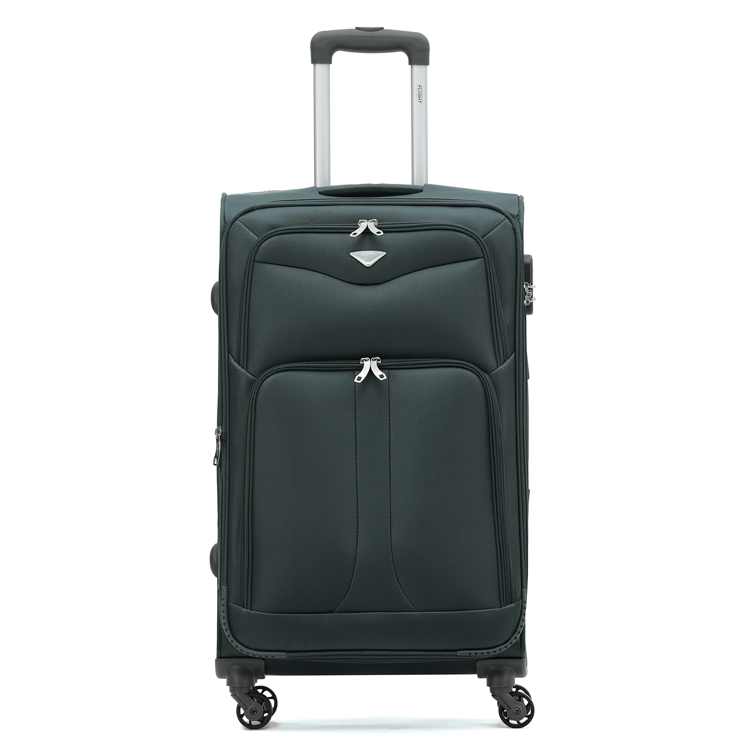 Flight Knight Lightweight 4 Wheel 800D Soft Case Suitcases Anti Crack Cabin & Hold Luggage Options Approved for Over 100 Airlines Including easyJet, BA & Many More! — view 121