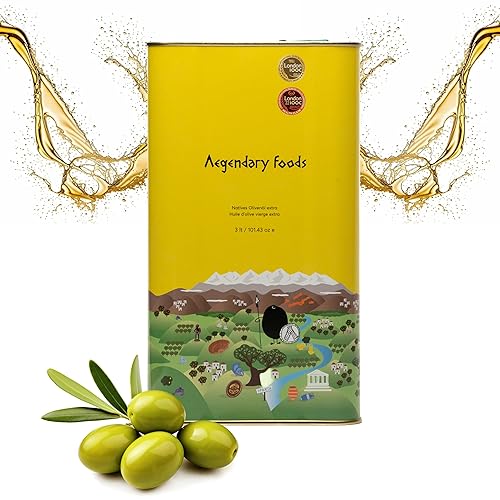 Lata de aceite de oliva virgen extra, aceite de oliva prensado en frío de gran sabor, sabor afrutado Aceite de oliva virgen extra, aceite de oliva