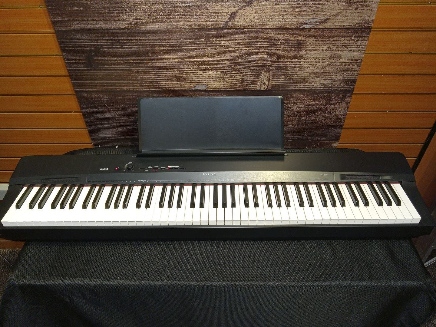 訳あり品 CASIO カシオ 電子ピアノ Privia PX-160BK Casio Privia PX-160 88-key Digital Piano with Speakers