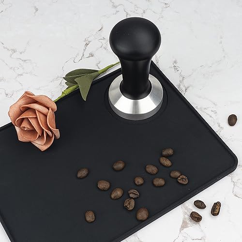 Miniatura 9 de 2.008 in Café Hand Tamper 304 Base de acero inoxidable Prensa de espresso profesional para máquina de café Portafilter, herramienta de barista