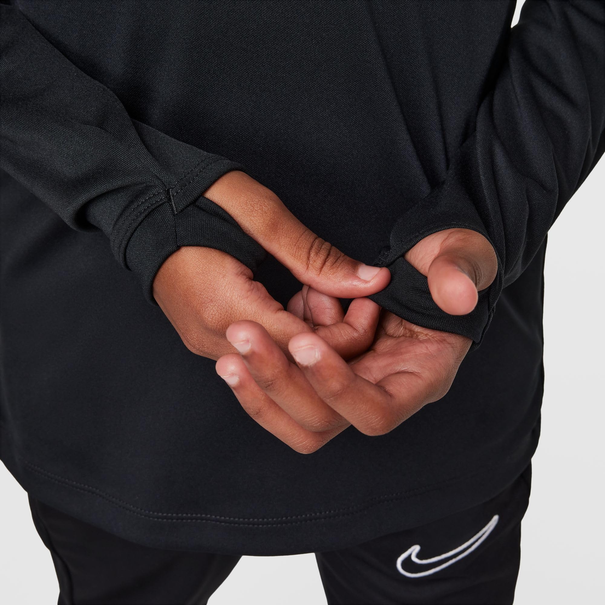 NIKE Academy Camiseta de Entrenamiento de Fútbol de Manga Larga Dri-fit con Cremallera de 1/4 - Niño/A Sweatshirt Unisex niños (Pack de 1)