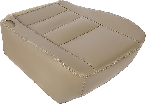 Miniatura 4 de HECASA LH - Funda de asiento inferior del conductor compatible con Ford F250 F350 Super Duty Lariat XLT 2002-2007, piel sintética para el lado