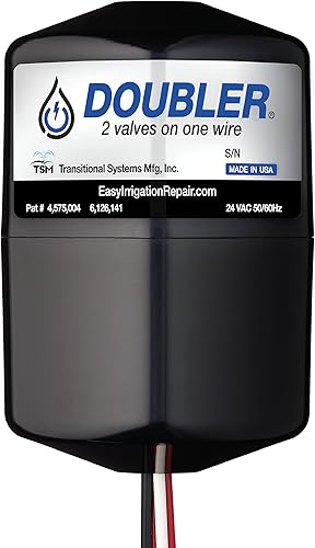 Doubler - 2 válvulas en un cable/amplía o repara tu sistema de riego con facilidad