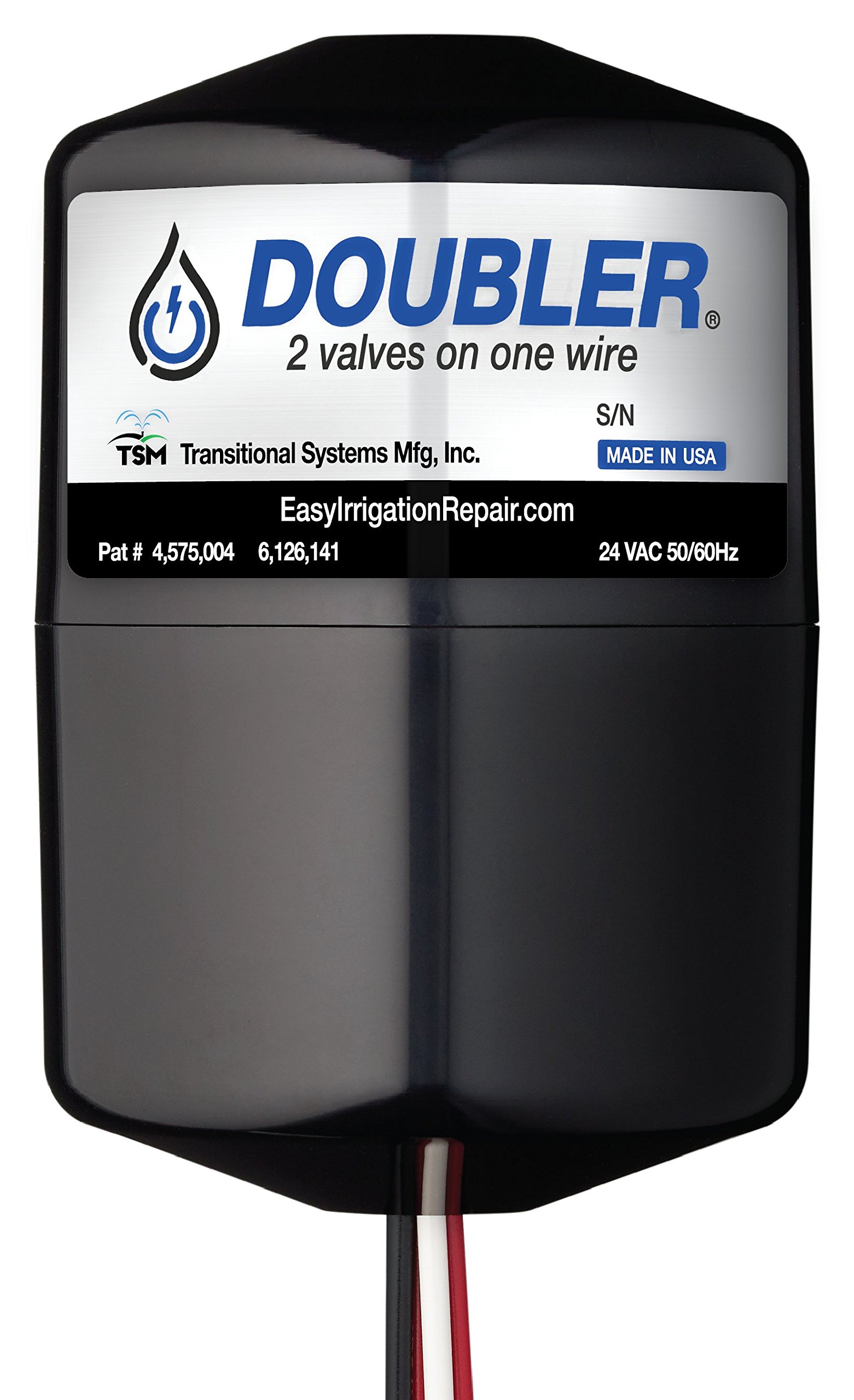 Doubler - 2 Valves on One Wire/Expand or Repair Your Irrigation System with Ease