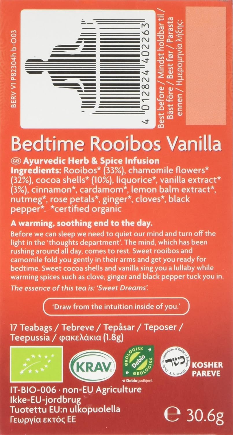 Yogi Tea - Bedtime Rooibos Vanilla - 30.6g