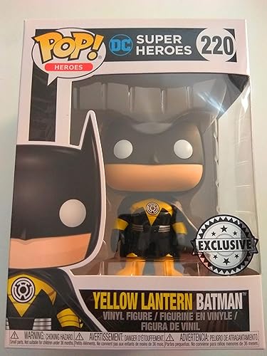 Figura POP DC Comics Linterna Amarilla Batman Exclusivo