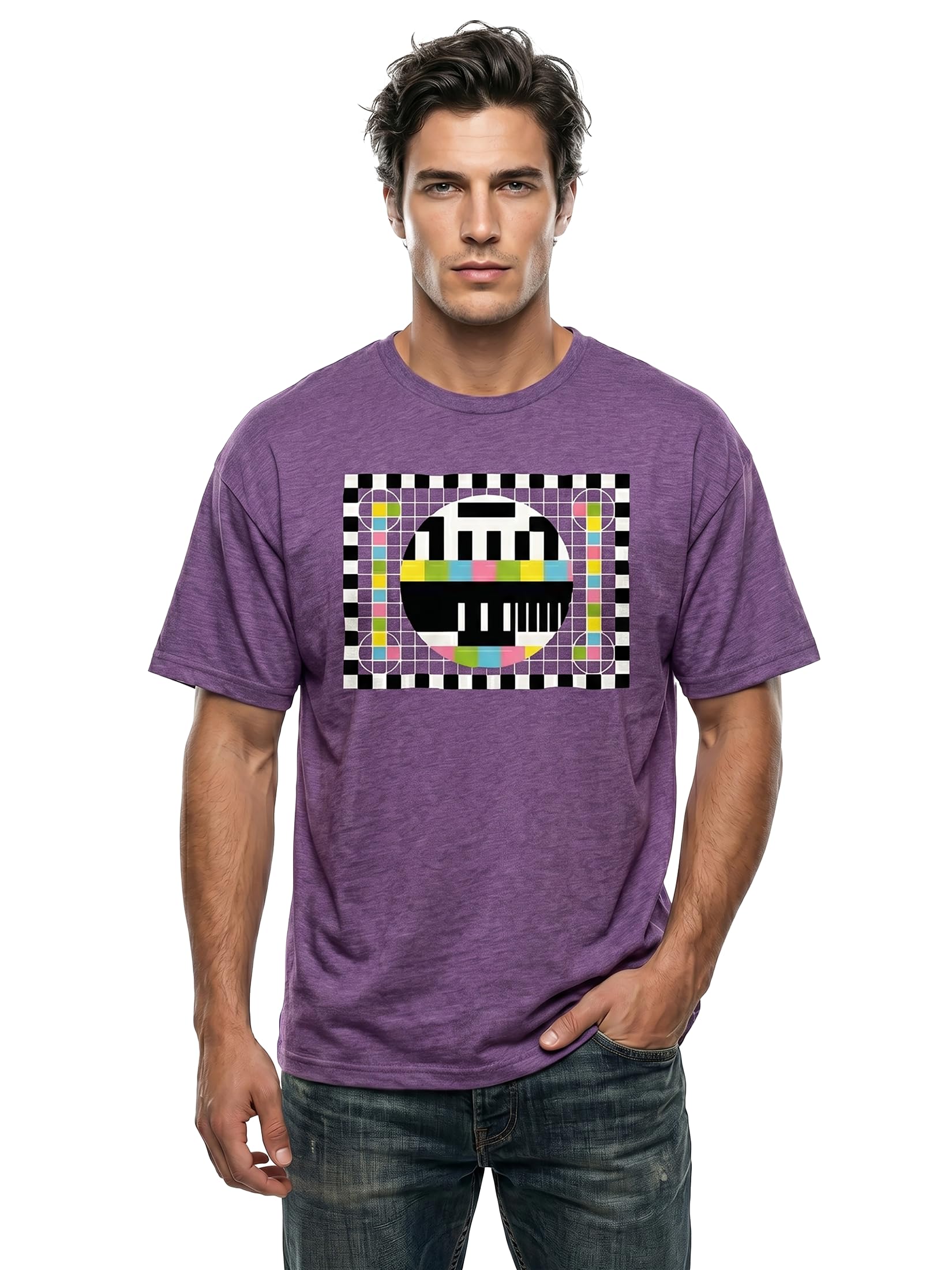 MAKAYA Camiseta para Hombre - PATRÓN DE Prueba
