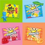 Maynards, Assorted Gummy Candy, Pack of 90, Individually Wrapped, Sour Patch Kids, Fuzzy Peach, Swedish Berries, Swedish Fish, Variety Pack, Value Pack, Sour Candy, 1.12kg, Prepared in Canada