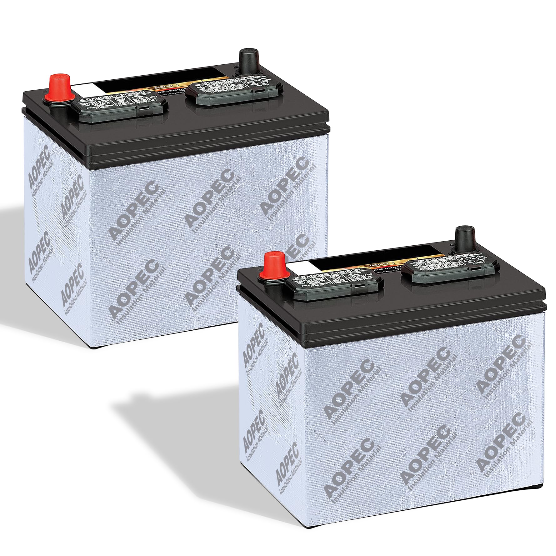 Battery Insulation Kit Fits Most Top And Side Mount Batteries, 40"x7" (2 PCS)