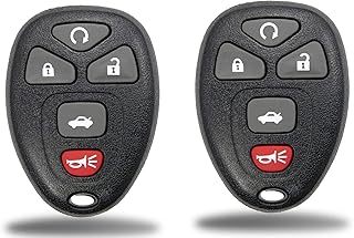 KeylessCanada © 2 New Replacement Keyless Entry 5 Button Remote Start Car Key Fob For FCC KOBGT04A 22733524