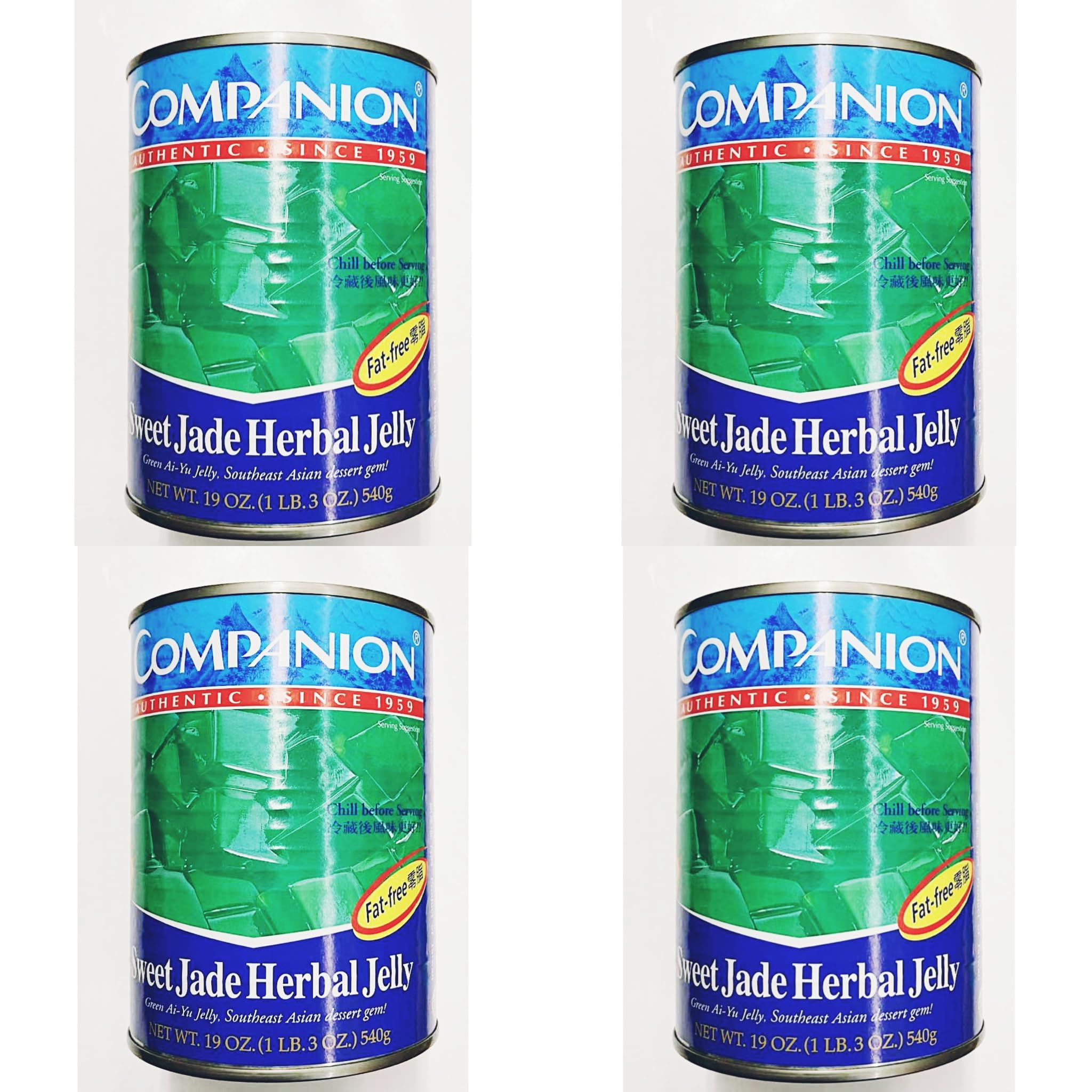 Amazon.com : Sweet Jade Herbal Jelly, Fat-Free Asian Dessert, 19