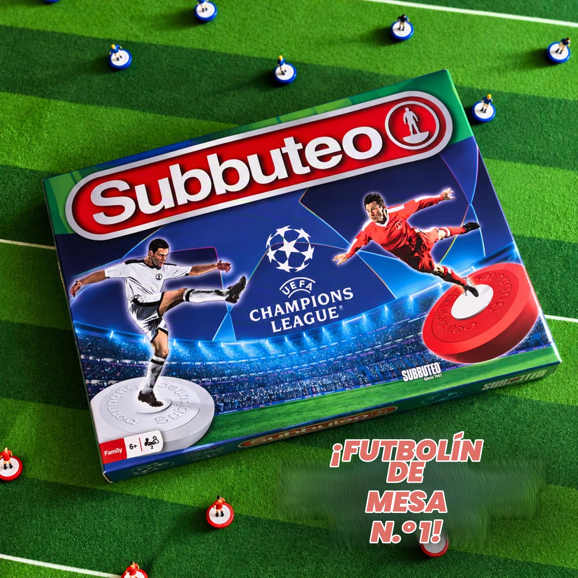 Paul Lamond Subbuteo 3365 UEFA Champions League Game, Red,White