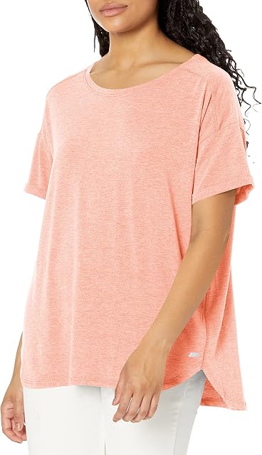 Amazon Essentials Women's Studio Relaxed-Fit Lightweight Crewneck T-Shirt (Available in Plus Size), Multipacks