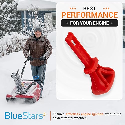 Miniatura 2 de BlueStars 07500111 - Llave de encendido para quitanieves 731-05632 751-10630 951-10630 731-05632 117-7728 430-386, compatible con motores Ariens