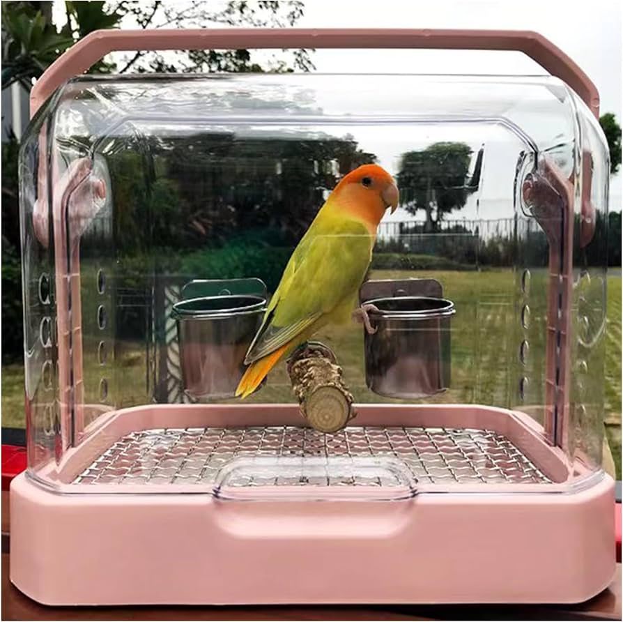 Amazon | 26*18*24CM鳥籠・インコ キャリー両用 フリップトップ式大型