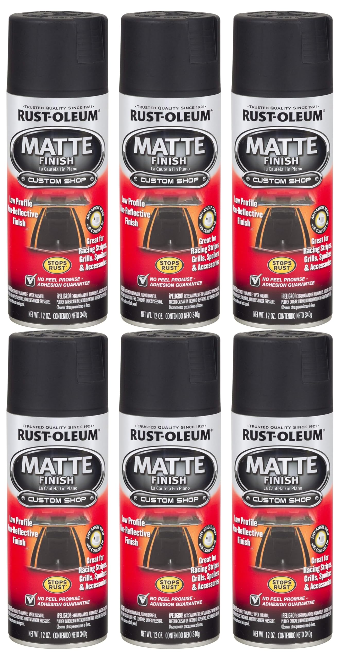 Rust-Oleum 263422 Black Automotive Spray Finish