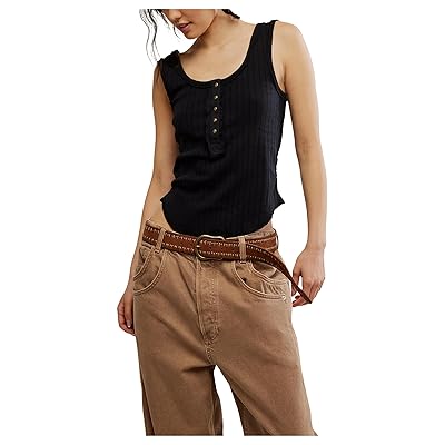 Free People Care Bryson Henley Tank Top Women