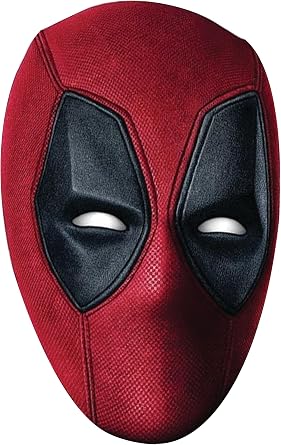 FoxyPrinting Deadpool Celebrity Face Mask   Fancy Dress Mask for Parties & Events