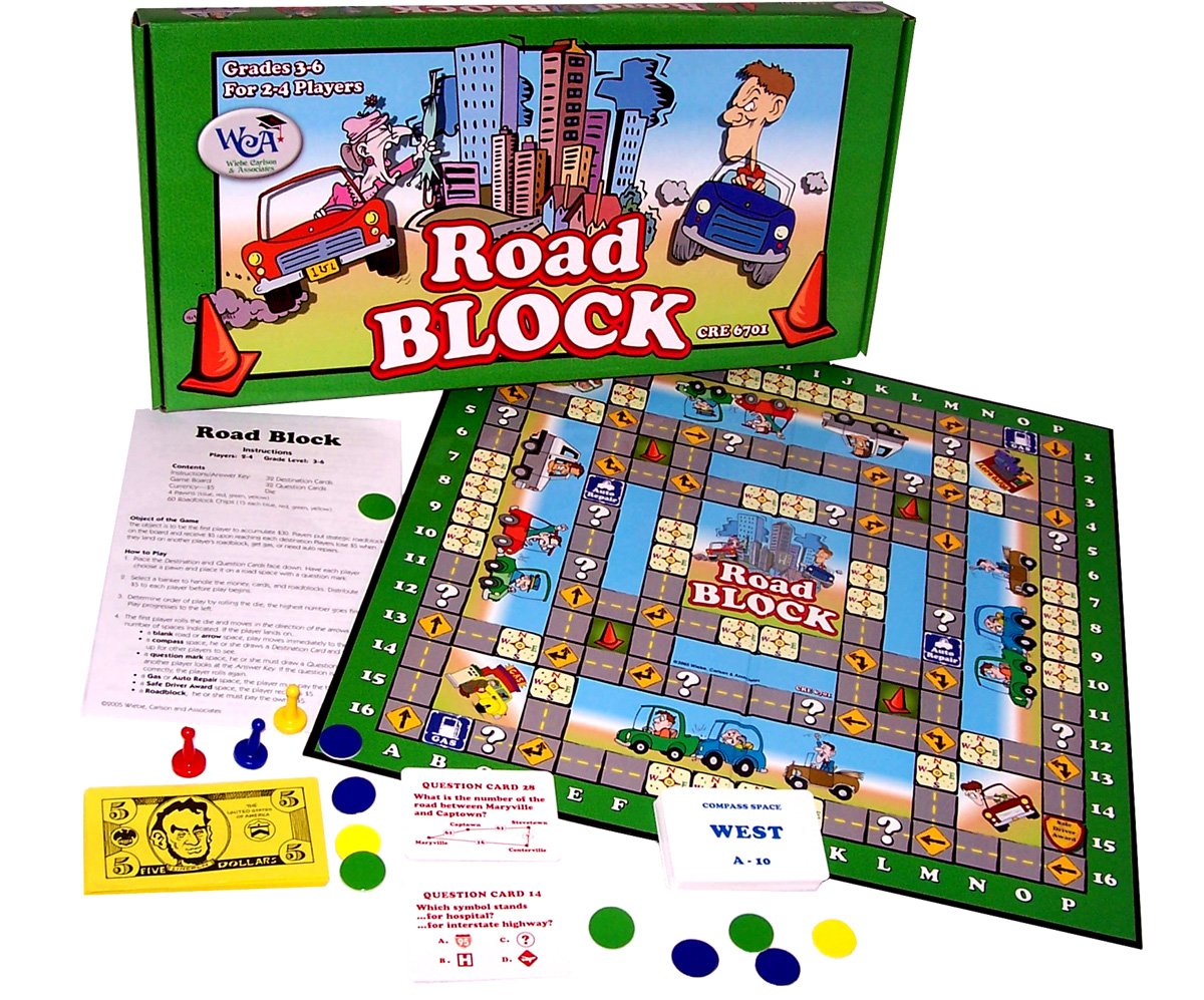 Learning Advantage 6701 Roadblock, Grade: 3 to 6