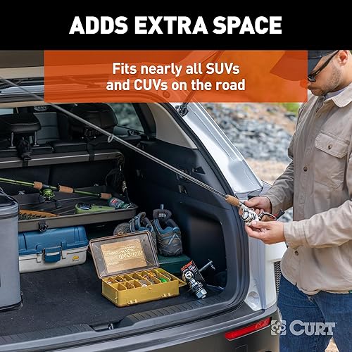 Miniatura 7 de CURT 18425 Pakka Cargo Caddie - Bandeja organizadora para respaldo de asiento, 34" x 14"