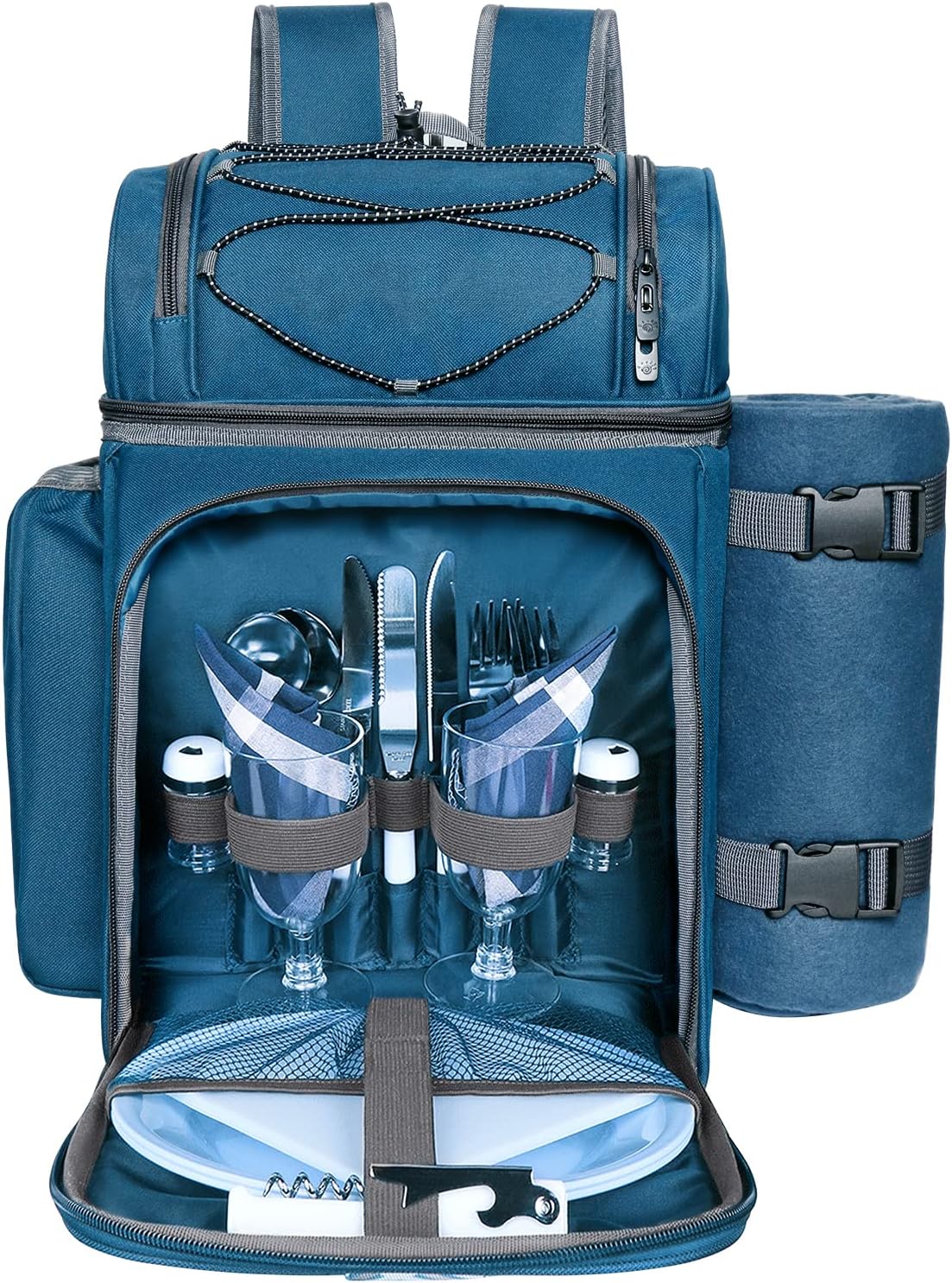 Picnic at Ascot Original Equipped 2 Person Picnic Backpack