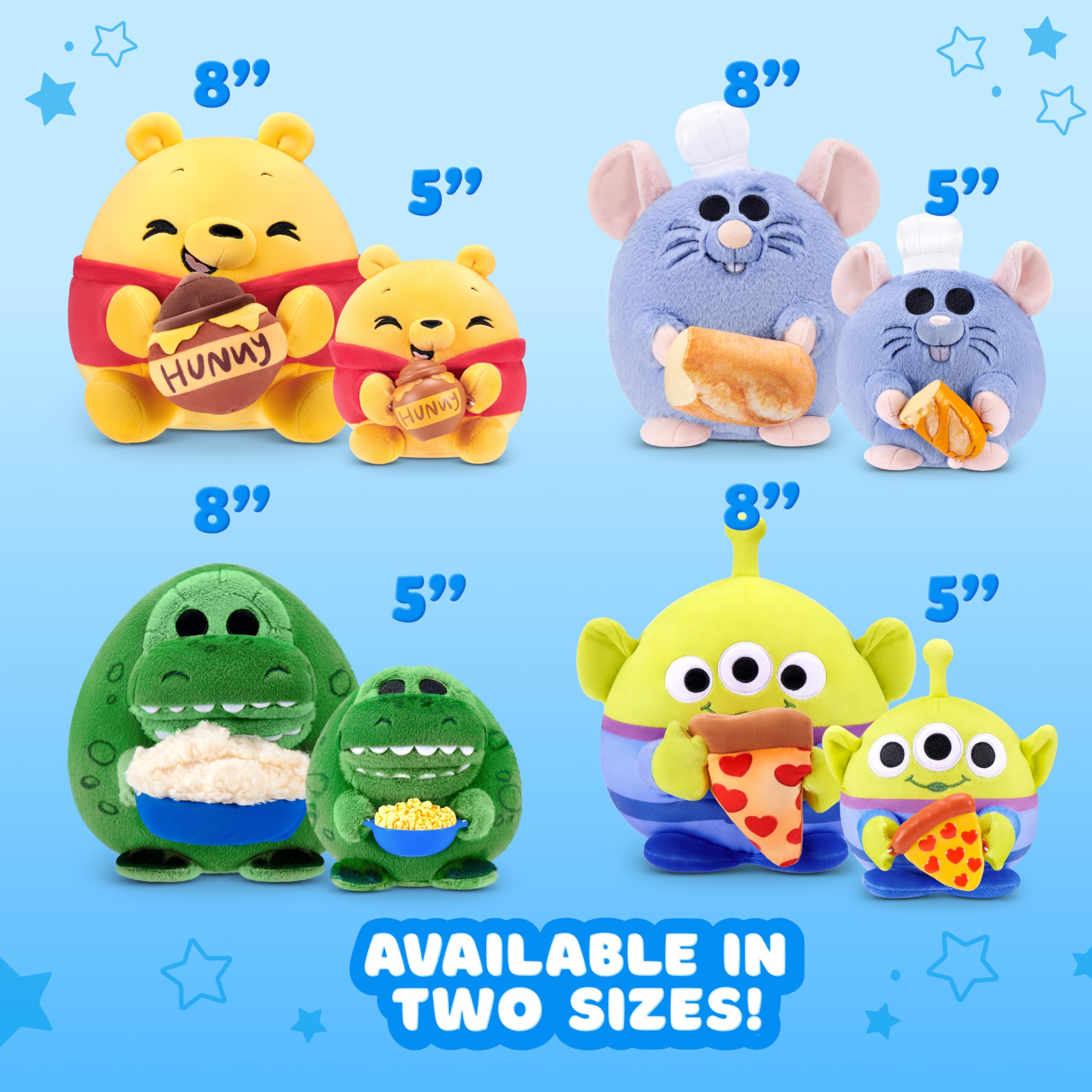 SNACKLES -SERIES 1 (WAVE 2) - DISNEY PLUSH 8" Pua & Coconut