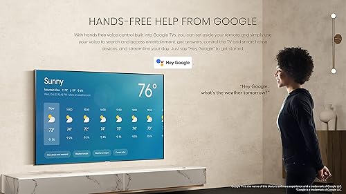 Miniatura 17 de Hisense ULED 4K Premium 55U6H Quantum Dot QLED Series Smart Google TV de 55 pulgadas, Dolby Vision Atmos, control remoto por voz, compatible