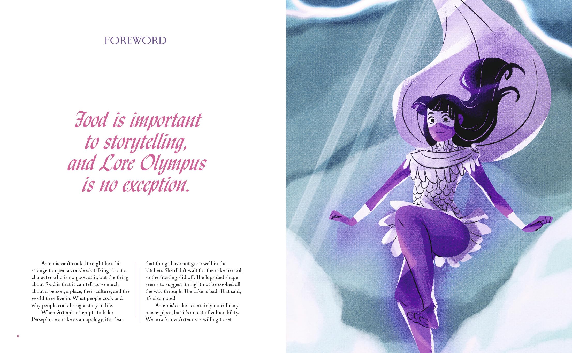 OFFICIAL LORE OLYMPUS COOKBOOK