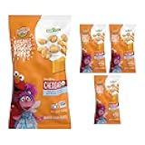 Organic Veggie Puffs for Toddlers 2 Years Old and Up, Cheddar Flavor, 1.55 Ounce Bag (Pack of 4)