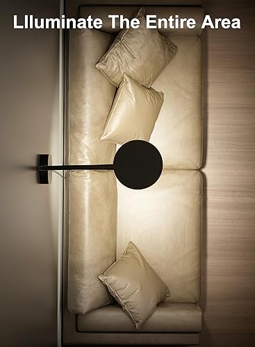 Miniatura 6 de Deeloop Luz de Lectura Montada en Pared LED para Cama, Luz de Libro para Pared, Lámpara de Mesita de Noche con Salida USB, Temporizador de Apagado