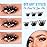 Cluster Lashes GEMERRY Lash Clusters 144 PCS Individual Lashes Two Styles Eyelash Clusters Wide Stem Soft Comfortable Lash Extension Clusters DIY at Home(Cloud/Rain-0.07-D-8-16MIX)