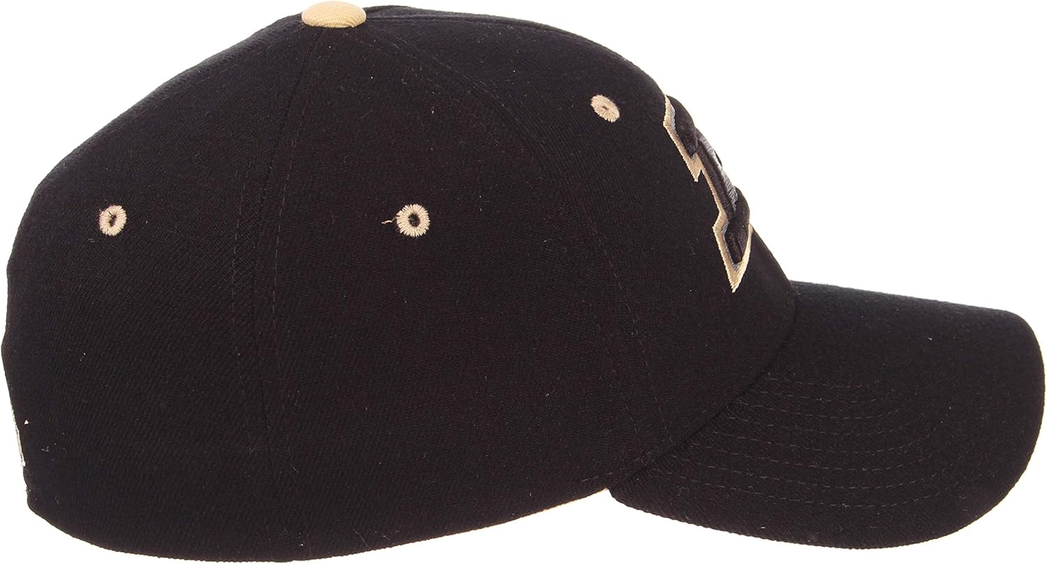 ZHATS NCAA Mens Stretch Fitted Hat Team Color - Image 5