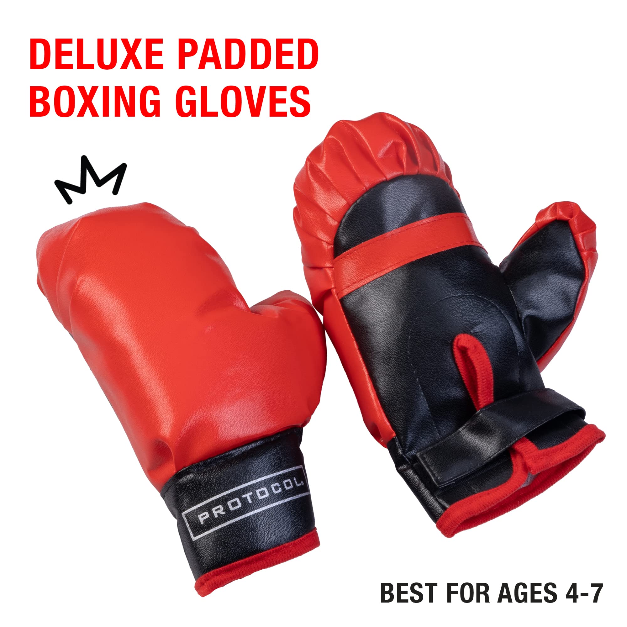 Protocol Punching Bag with Stand for Adults & Kids Punching Bag