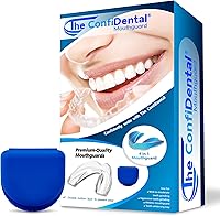 Vista 11 de The ConfiDental - Pack de 3 protectores bucales moldeables para rechinar de dientes, bruxismo, deportivo, blanqueador, incluye 2 protectores