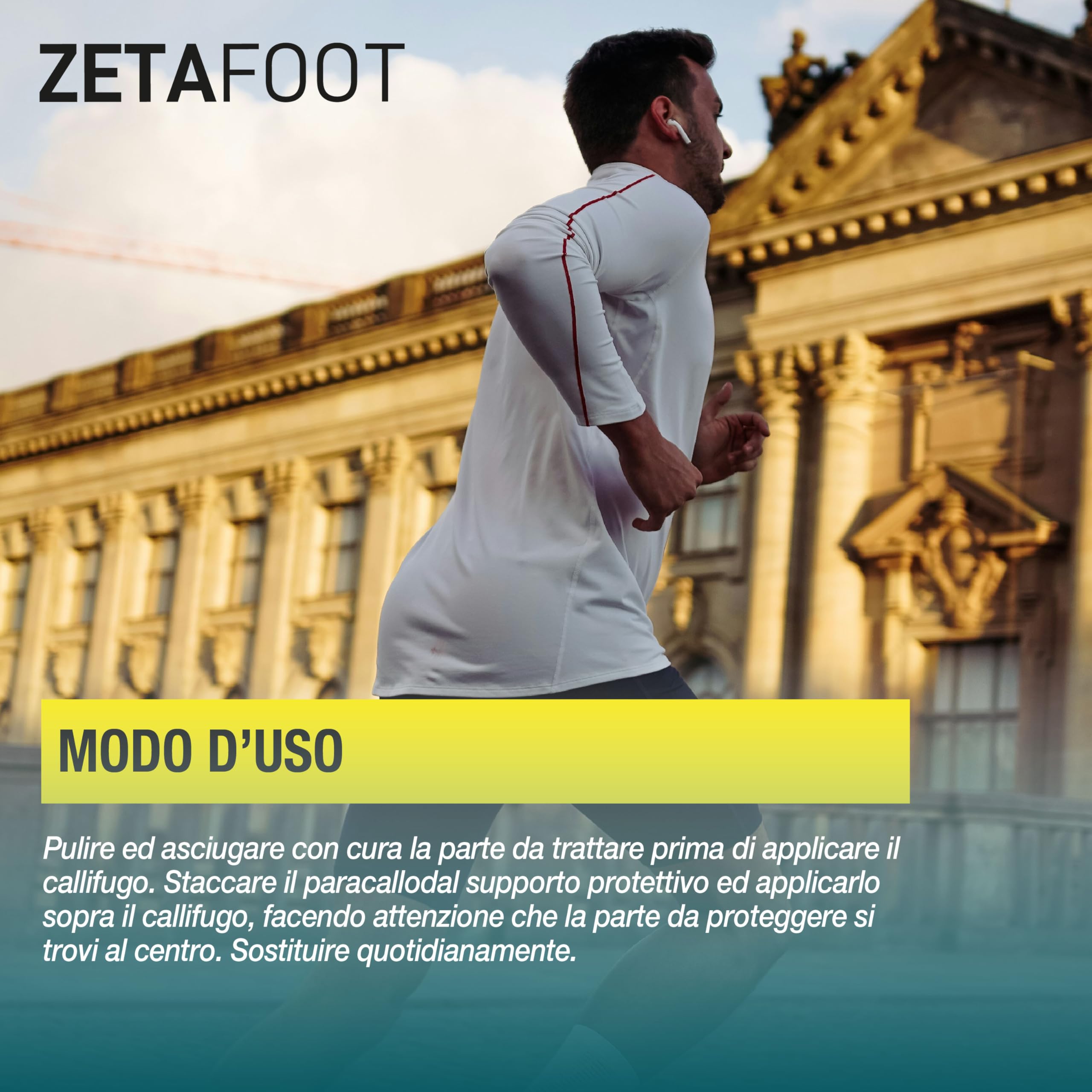 Zetafoot Cerotti Paracalli + Dischetti Callifughi, Protezione e Trattamento dei Calli, Morbidi e Ipoallergenici, Confezione DM